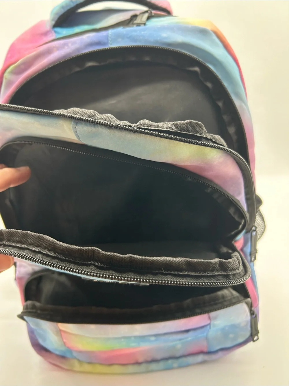 Rickyh Style Galaxy Print Backpack - Multicolor18x12x6
